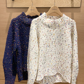 ⭐️カラーネップハイネックニット⭐️