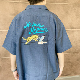 Men's⭐️トラ刺繍シャツ🐯