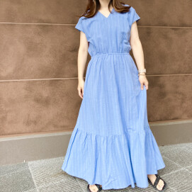 30%off💛リネンティアードワンピース💛