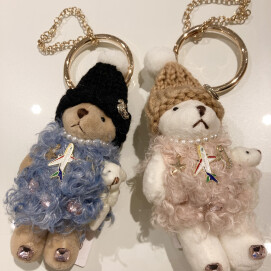 🧸ポンポンベアチャーム🧸