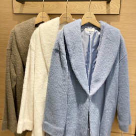 60%off⭐️シャギーショールカラーコート⭐️