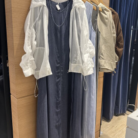 涼しげに纏う、抜け感ワンピース🎵