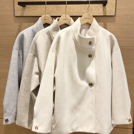 ⭐️スタンドネックショートコート⭐️