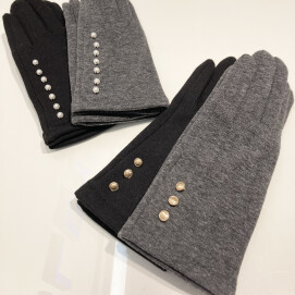 🎄裏シャギーボタン⭐️パールグローブ🎄