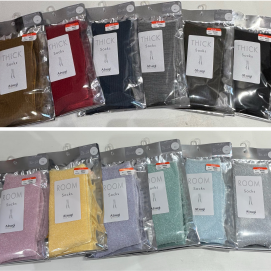 【Atsugi COLORS】暖かオシャレなカラーソックス