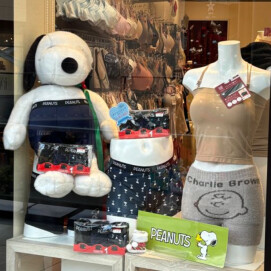 【PEANUTS】大人可愛い🩷スヌーピーボクサーパンツ