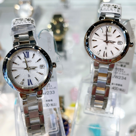 LUKIA電波ソーラーが多数入荷しました！