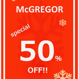 マックレガー半額‼️