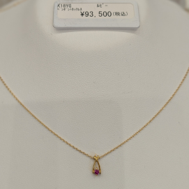 オススメ💓ルビーネックレス💓