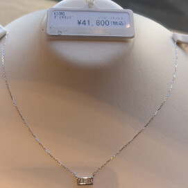 10金ホワイトゴールドペンダント50％OFF！！