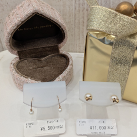 🎄クリスマスギフトにおすすめパールピアス🎁✨