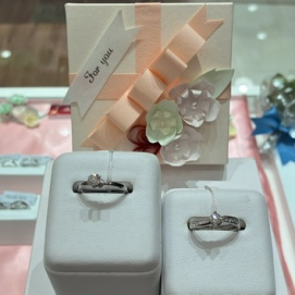 最高の輝きエンゲージリング✨️✨💍🤍