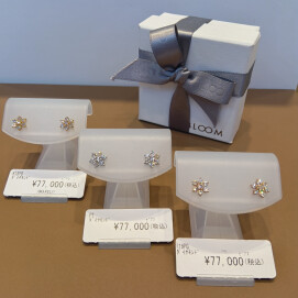 ✨️7つの輝きが花咲く✨️ダイヤモンドピアス💎