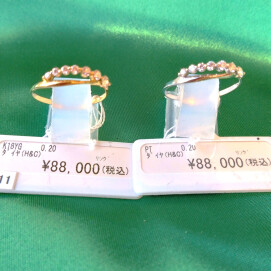 数量限定！！ハート＆キューピッドリング　５０％OFF！！