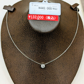 お買得✨プラチナダイヤモンドネックレス✨