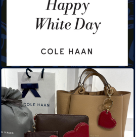 💝COLE HAAN ホワイトデー　ギフト　🤍🎁✨