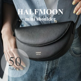 【50%OFF】2025SSハーフムーンミニショルダー