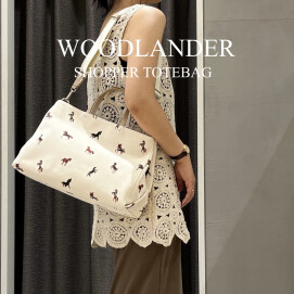 【数量入荷！】WOODLANDER SHOPPER TOTE BAG