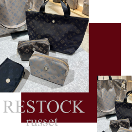 【russet】人気アイテムが再入荷しました！