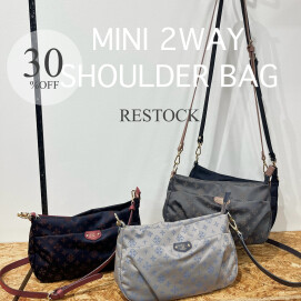 【30%OFF】再入荷！2wayミニショルダーバッグ