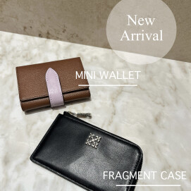 【少量入荷】フラグメントケース＆スモールウォレット