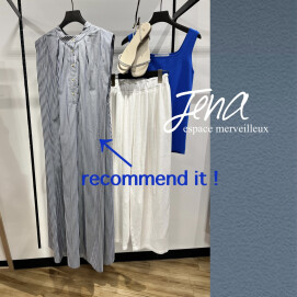 【Jena】2wayタックスリーブワンピース