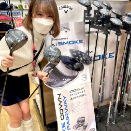 PARADYM Ai SMOKE試打クラブ入荷🏌️‍♀️✨️