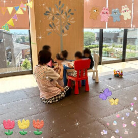 塗り絵であそびました