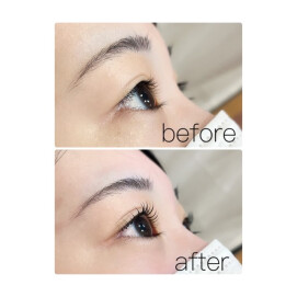 まつ毛パーマbefore→after☆彡