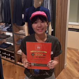 【BEAMS CLUB会員様を対象に日頃の感謝を込めて、500円クーポン配布中（7/10〜8/17)！】