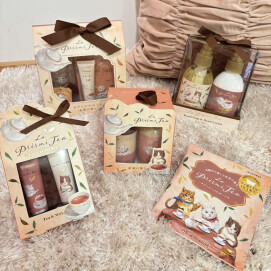 紅茶香るラプレミティーシリーズにいちご紅茶の香りも登場しました🫖🍓🍂