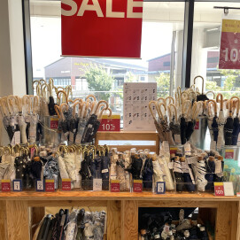 夏のSALE第二弾☀️レインアイテム10%OFF🌂⛅️