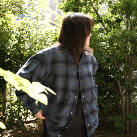 L/S Flannel Ombre Check Shirt