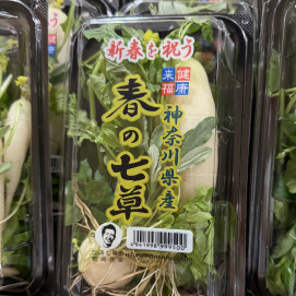 1月5日のおすすめ！『春の七草』入荷しました！