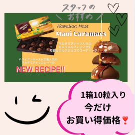 ハワイアンホーストの新商品マウイキャラマックス✨お買い得価格で、販売中❣️