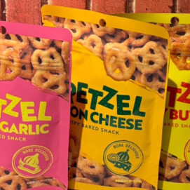 一度食べたらやみつき❣️ダルダプレッツェル３種。期間限定お買い得価格で、販売中。