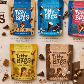 ひとくちサイズのチョコ入りコーンスナック「Tiny Bites」が入荷しました❣️