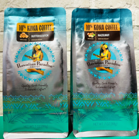 🌺☕️ハワイアンパラダイスコーヒー10％コナ。バタースコッチ、ヘーゼルが、セール価格‼️