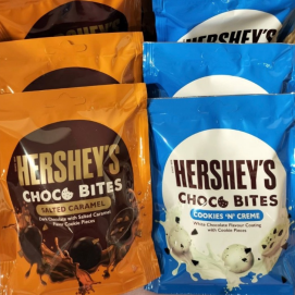 本日のご紹介‼️ ハーシー チョコバイツ クッキークリーム、ソルト キャラメル