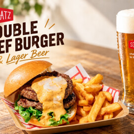 ボリューム満点！Wビーフ🍔