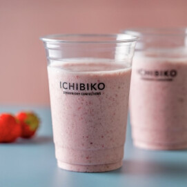 生いちごスムージー新発売✨