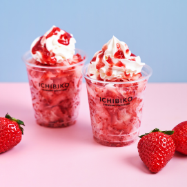 夏季限定❕削りいちご 新発売🍓🫧