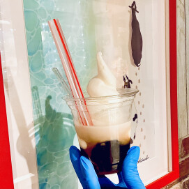 コーヒーゼリーソフト