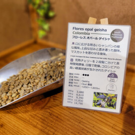 数量限定のゲイシャが入荷しました！【フローレス オパール ゲイシャ/コロンビア】
