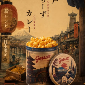 🍛期間限定ポップコーン江戸ちーずカレー🧀