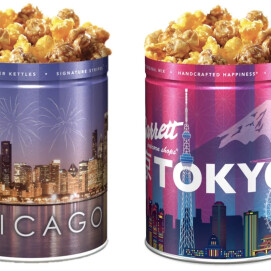 『ご当地缶「Tokyo缶・Chicago Skyline缶」販売中！』