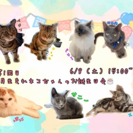お誕生日会のお知らせ🥳