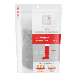 もちはだ起毛のあったかソックス😊
