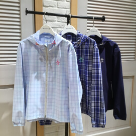 着心地抜群◎上品チェックブルゾン