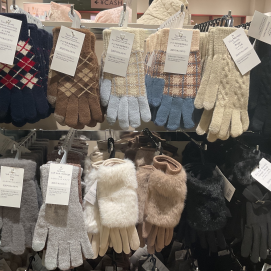 THREEPPY☃️冬のお出かけのお供🧤手袋・ネックウォーマー🧣